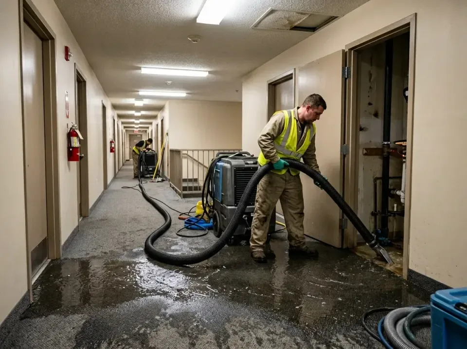 multi-unit-apartment-hallway-f-005 — frequently asked questions, Emergency Burst Pipe Water Extraction & Removal in Maytown,…